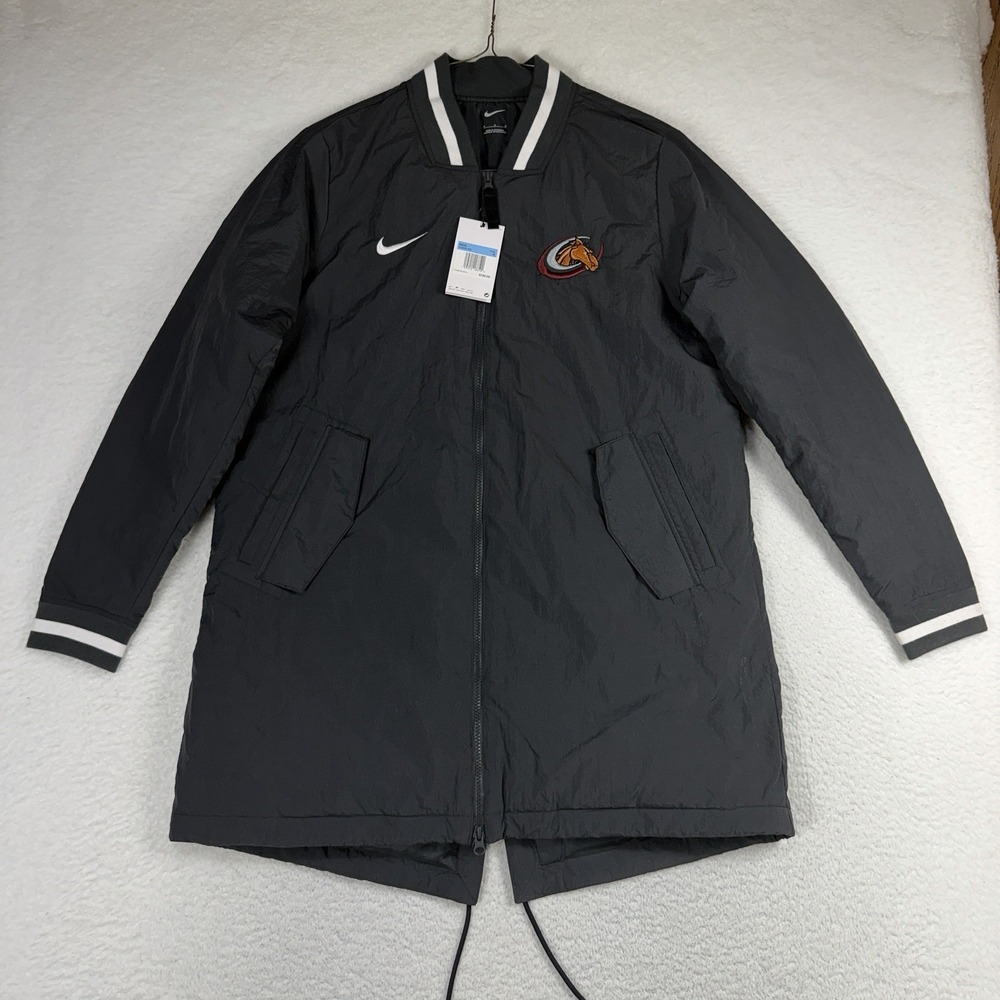 Nike Mens Baseball Stock Dugout Coat DC8335-060 NWT Size M Logo Padded Puffer